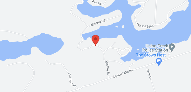 map of 159 MILL BAY ROAD